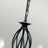 Artisan 5 Light Chandelier - Black