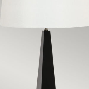 Ascent 1 Light Table Lamp - White - Comet Lighting