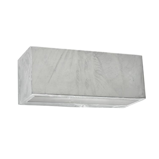 Asker Large Up/Down Wall Light Galvanized