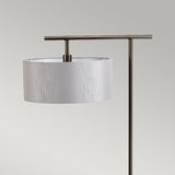 Balance 1-Light Floor Lamp - Dark Brown - Comet Lighting