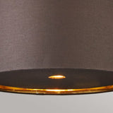 Balance 1-Light Pendant Ceiling Light Brown/Polished Brass - Comet Lighting