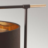 Balance 1-Light Table Lamp Brown/Polished Brass