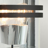 Basel 1 Light Wall Lantern - Black With Clear Glass - Comet Lighting