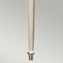 Agatha 2 Light Wall Light - Brushed Nickel