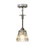 Agatha 3 Light Pendant - Brushed Nickel