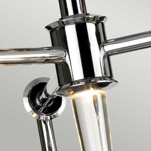 Agatha 3-Light Pendant - Polished Chrome - Comet Lighting