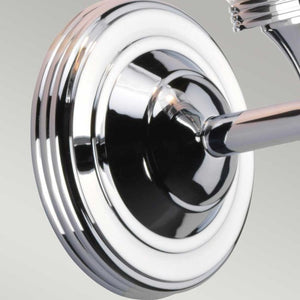Austen2 Wall Light Polished Chrome - Comet Lighting