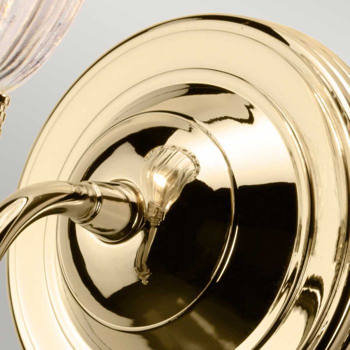 Carroll 1 Light - Polished Brass - Comet Lighting