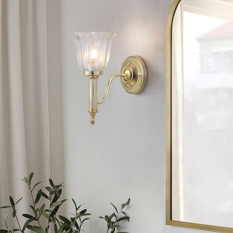Carroll 1 Light - Polished Brass - Comet Lighting