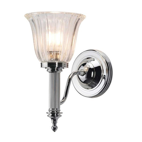 Carroll 1 Light - Polished Chrome - Comet Lighting