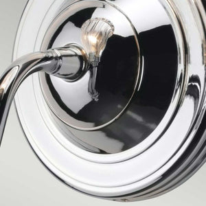 Carroll2 Wall Light Polished Chrome - Comet Lighting