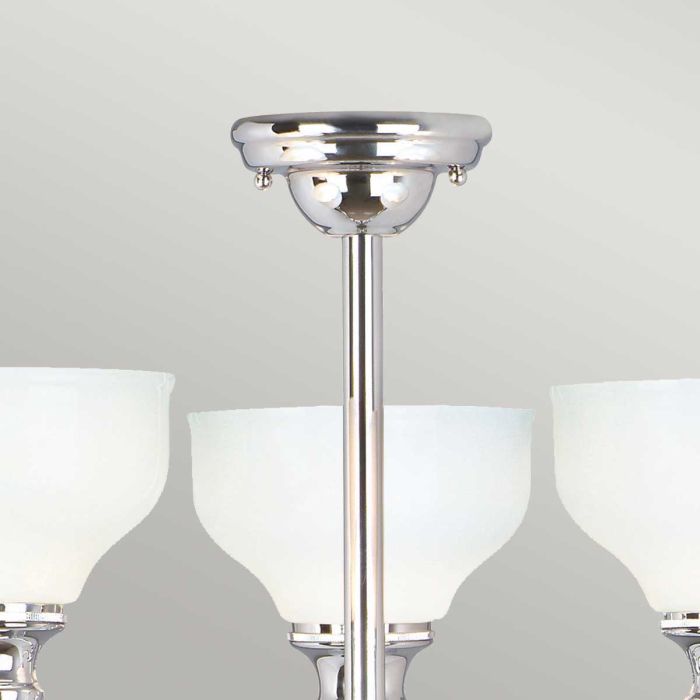 Cheadle Chandelier Chrome - Comet Lighting