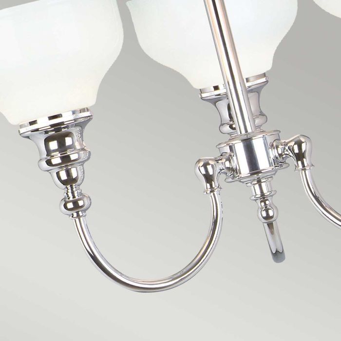 Cheadle Chandelier Chrome - Comet Lighting