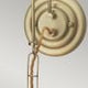 Demelza 1 Light Wall Light - Brushed Brass