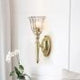 Dryden 1 Light Wall Light - Polished Brass