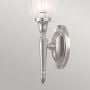 Dryden 1 Light Wall Light - Polished Nickel