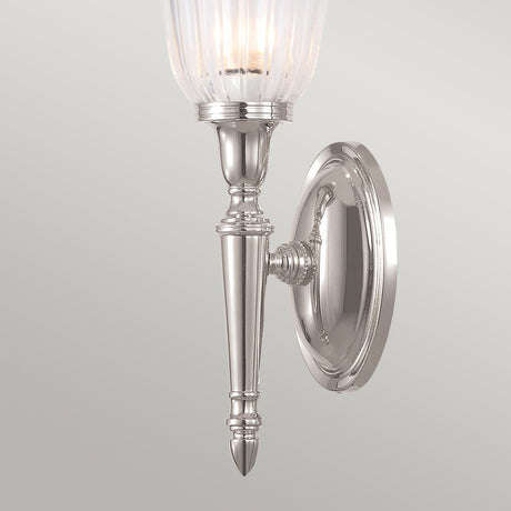 Dryden1 Wall Light Polished Nickel - Comet Lighting