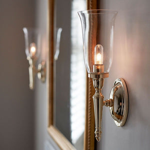 Dryden2 Wall Light Polished Brass - Comet Lighting