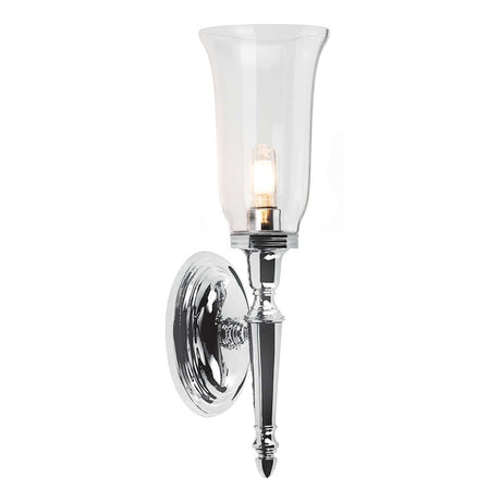 Dryden2 Wall Light Polished Chrome - Comet Lighting