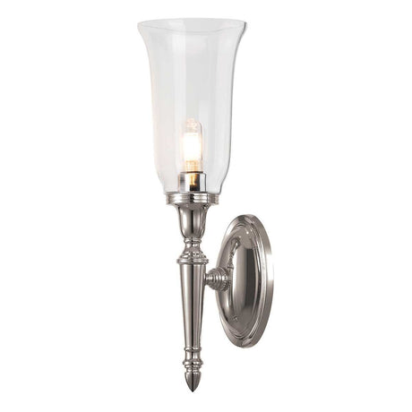 Dryden2 Wall Light Polished Nickel - Comet Lighting