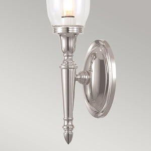 Dryden2 Wall Light Polished Nickel - Comet Lighting