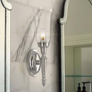 Dryden2 Wall Light Polished Nickel - Comet Lighting