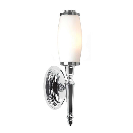 Dryden 1-Light Wall Light Chrome - Comet Lighting