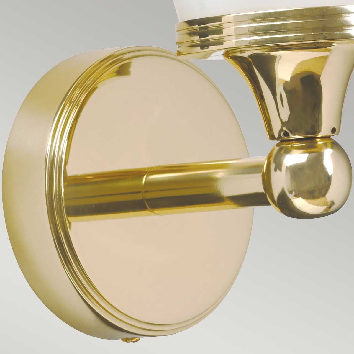 Eliot 1 Light Wall Light - Polished Brass - Comet Lighting