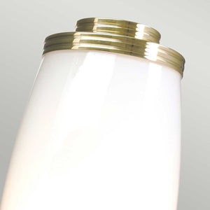Eliot Single Wall Light Polished Brass - Comet Lighting