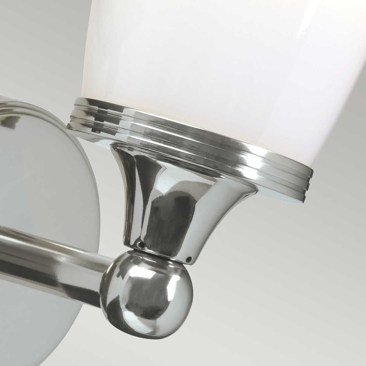 Eliot Single Wall Light Polished Chrome - Comet Lighting