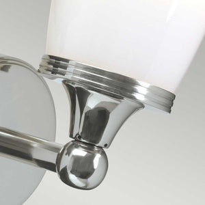 Eliot Single Wall Light Polished Chrome - Comet Lighting
