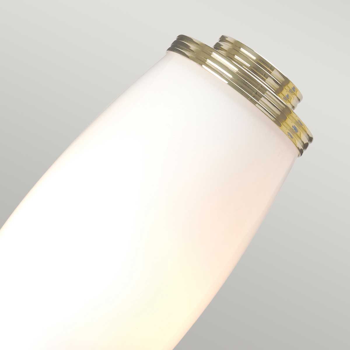 Eliot 2 Light Wall Light - Polished Brass - Comet Lighting