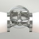 Eliot 2 Light Wall Light - Polished Chrome