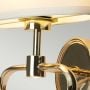 Falmouth 2 Light Wall Light - French Gold