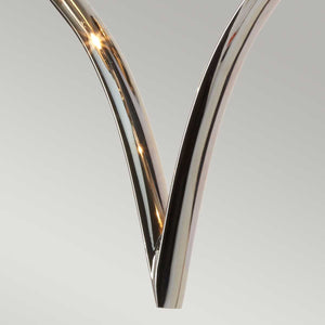 Falmouth 2 Light Wall Light - Polished Chrome - Comet Lighting