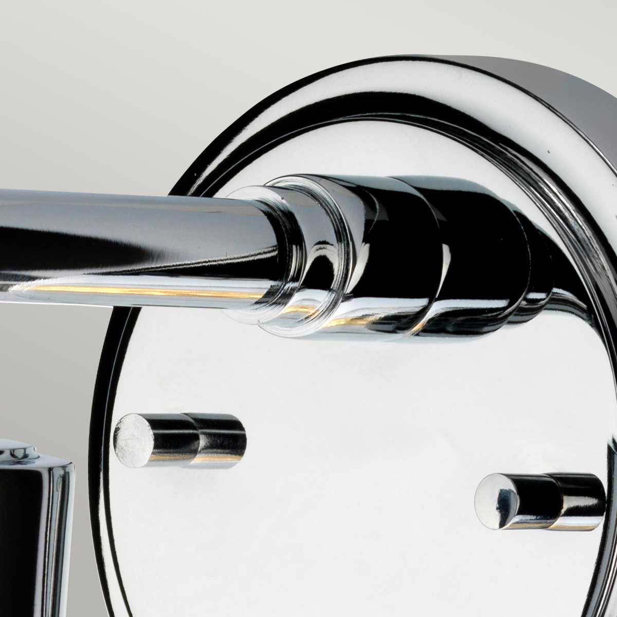 Morvah 1 Light Wall Light - Polished Chrome - Comet Lighting
