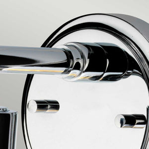 Morvah 1 Light Wall Light - Polished Chrome - Comet Lighting