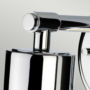 Morvah 1 Light Wall Light - Polished Chrome - Comet Lighting