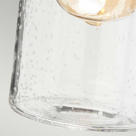 Morvah 1 Light Wall Light - White - Comet Lighting