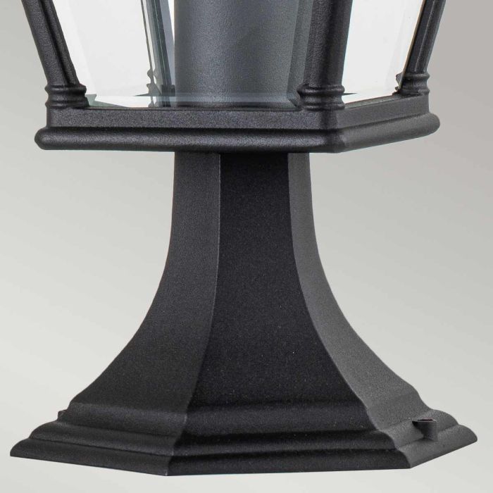 Bayview 1 Light Medium Pedestal Lantern - Comet Lighting