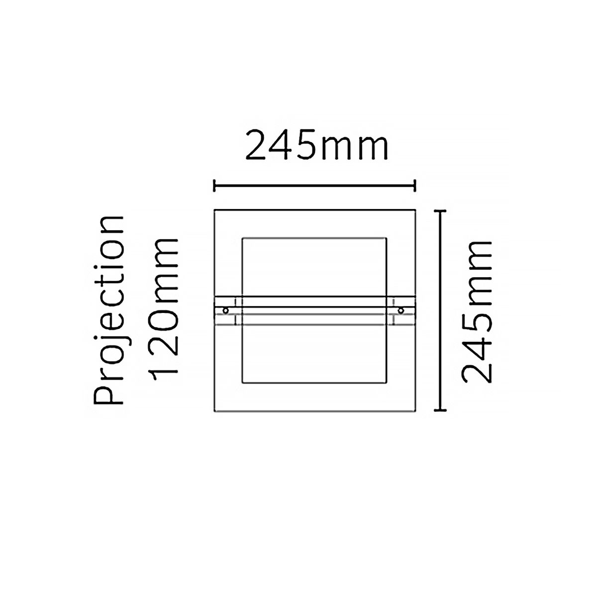 Bern 1 Light Wall Lantern - Stainless Steel With Clear Glass - Comet Lighting