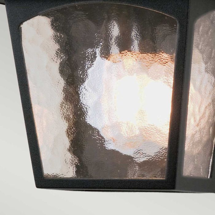 York 1 Light Flush Lantern - Comet Lighting