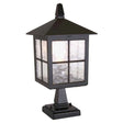 Winchester 1 Light Pedestal Lantern - Comet Lighting