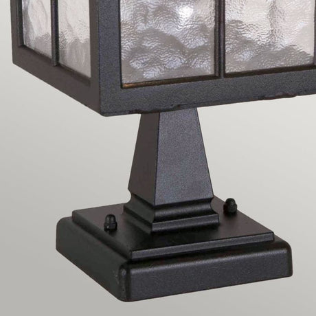Winchester 1 Light Pedestal Lantern - Comet Lighting