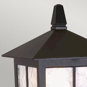 Winchester 1 Light Pedestal Lantern - Comet Lighting