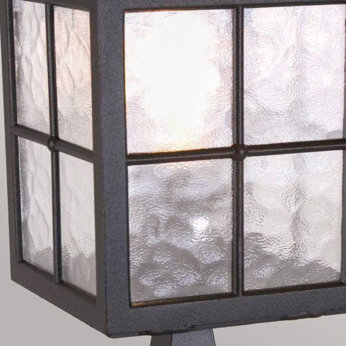 Winchester 1 Light Pedestal Lantern - Comet Lighting