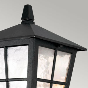 Canterbury 1 Light Wall Up Lantern - Comet Lighting