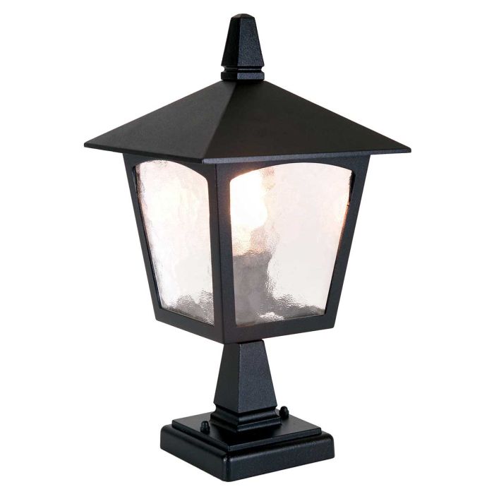 York 1 Light Pedestal Lantern - Comet Lighting