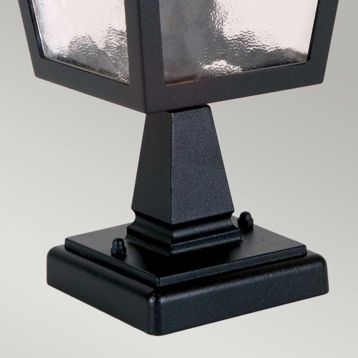York 1 Light Pedestal Lantern - Comet Lighting