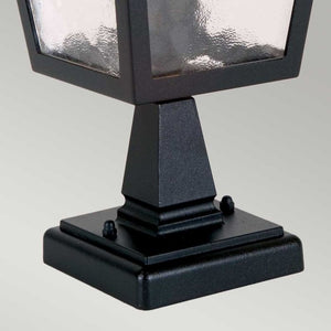 York 1 Light Pedestal Lantern - Comet Lighting